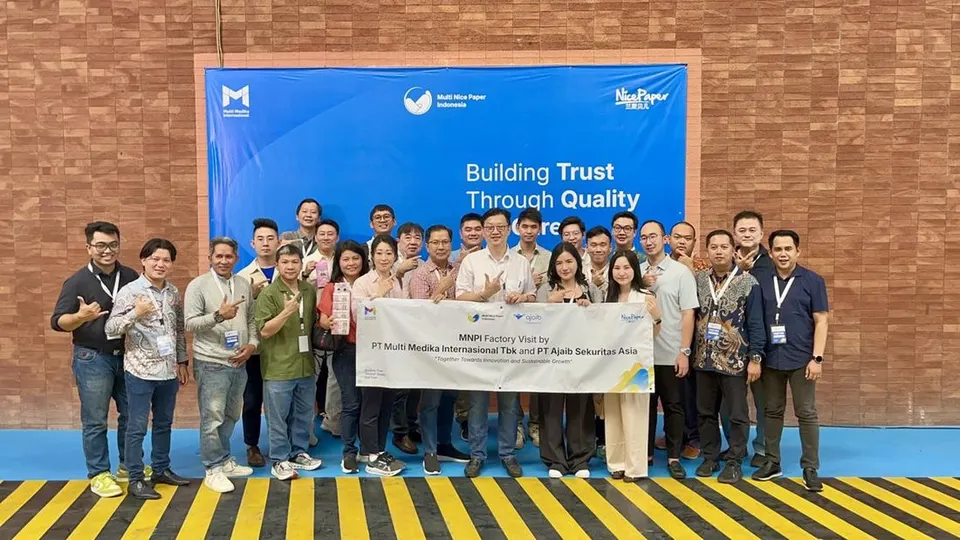Investor Ajaib Tinjau Potensi Bisnis di Pabrik Anak Usaha MMIX Tangerang