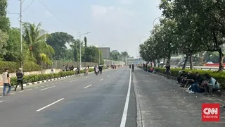 Polisi Pastikan Arus Lalu Lintas Jakarta Normal Pascademo 27 Agustus