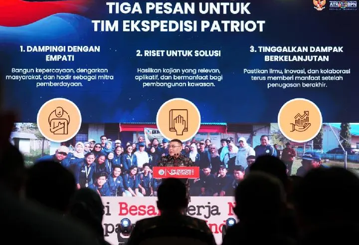 Kementerian ATR/BPN Libatkan Tim Ekspedisi Patriot untuk Percepat Penyelesaian Masalah Tanah Transmigrasi