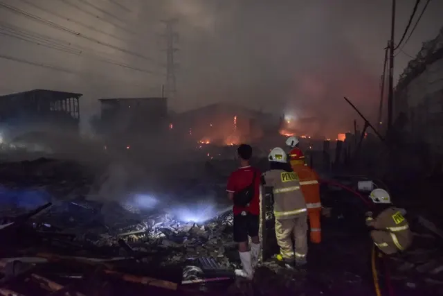 Kebakaran Rumah di Muara Angke, 2 Warga Terluka