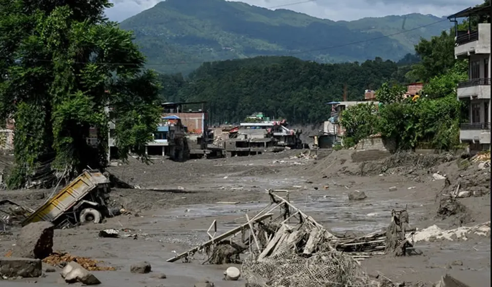 Korban Meninggal Dunia Banjir Bandang di Nepal Mencapai 1.204 Orang