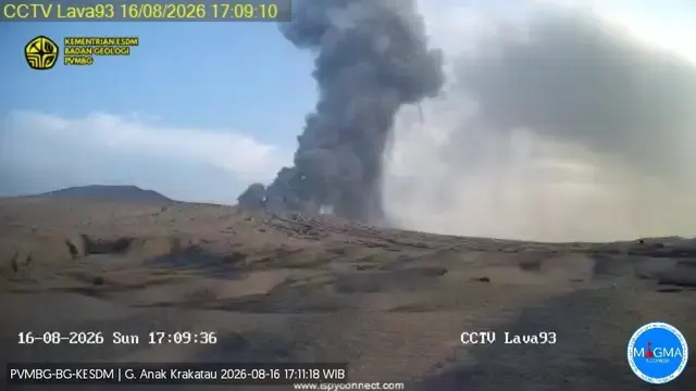 Anak Krakatau Erupsi, Presiden Prabowo Tekankan Keselamatan Warga