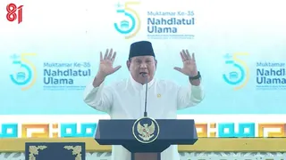 Prabowo Janji Sekolah dan Pesantren NU Dapat Bantuan 4 Layar Interaktif per Kelas