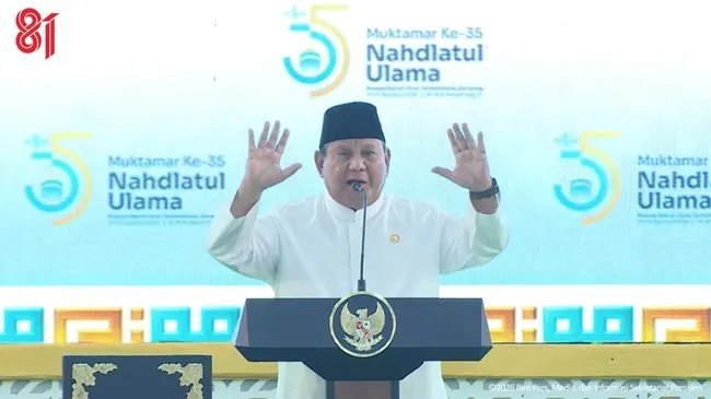 Prabowo Janji Sekolah dan Pesantren NU Dapat Bantuan 4 Layar Interaktif per Kelas