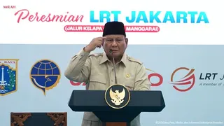 Prabowo Jawab Permintaan Pramono soal Danantara Garap LRT Jakarta