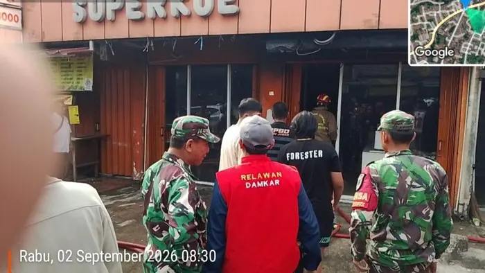 Toko Kue di Ciampea Bogor Kebakaran, Sempat Terdengar Ledakan Berkali-kali