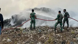 Bupati Bogor Ungkap Asal Api Pemicu Kebakaran TPA Galuga