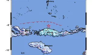 Gempa Magnitudo 5,2 Guncang 60 km Timur Laut RUTENG-MANGGARAI-NTT