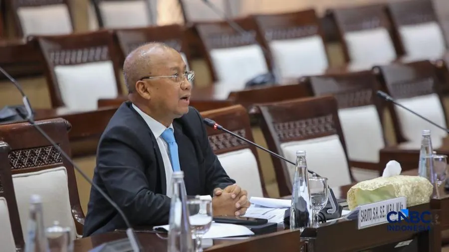 Sah! Sarjito Ucap Sumpah Jabatan Jadi Kepala Eksekutif Pengawas Bursa Mineral OJK