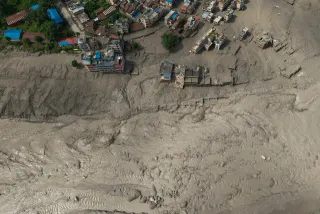 Konten IG, Sempat Dikira Gempa, Ternyata Gletser Runtuh di Nepal-Tibet