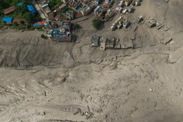 Konten IG, Sempat Dikira Gempa, Ternyata Gletser Runtuh di Nepal-Tibet