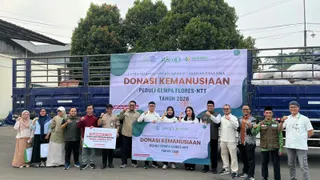 Bantuan 19 Ton Dikirim untuk Korban Gempa NTT