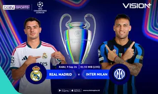 Link Live Streaming Real Madrid vs Inter Milan di Liga Champions, Kick Off Pukul 02.00 WIB