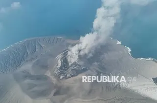 Status Gunung Anak Krakatau Tetap Siaga Level III, Radius Aman 3 Kilometer
