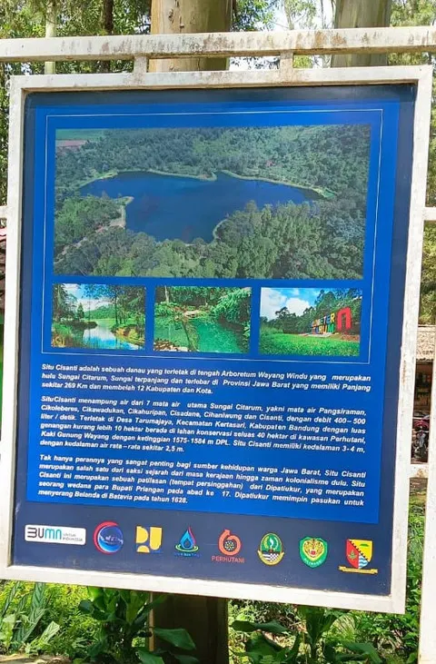 Situ Cisanti, Mengenal Titik Nol Sungai Citarum dan Cekungan Bandung