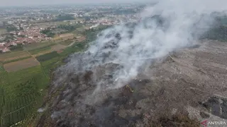 Kebakaran TPA Galuga Bogor Meluas, Kini Capai 7,1 Hektare