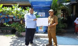 Perluasan Fasilitas Kran Air Siap Minum PAM Bandarmasih di Sekolah Banjarmasin