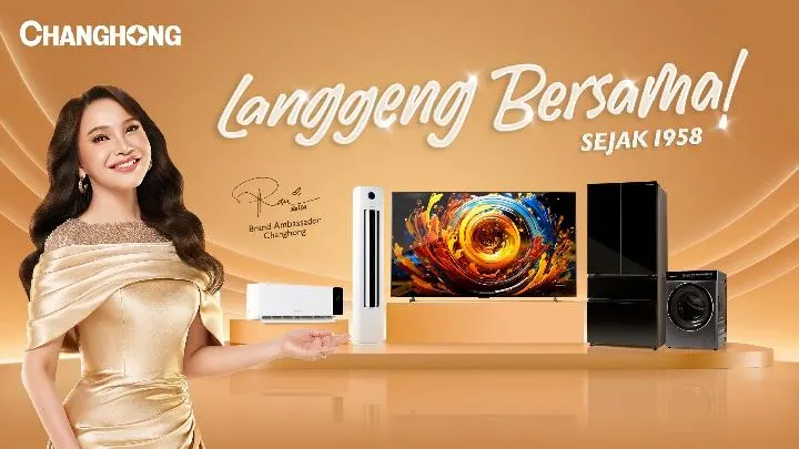Kolaborasi Changhong dan Rossa dalam Kampanye Langgeng Bersama