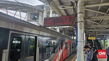 Tawuran di Manggarai, KRL Bogor-Jakarta Cuma Sampai Stasiun UI