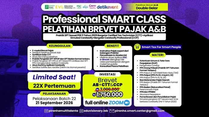 Sertifikasi Pajak CTT Jadi Nilai Tambah Fresh Graduate Masuk Dunia Kerja
