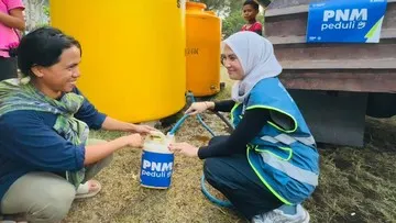 PNM Peduli Sediakan Fasilitas Air Bersih untuk Pengungsi Gempa NTT