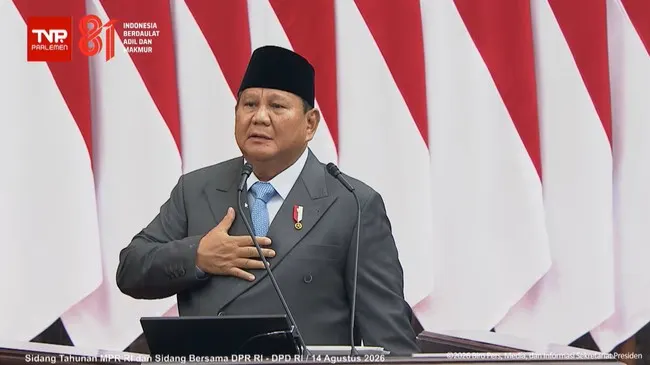 Erupsi Anak Krakatau, Prabowo Minta Masyarakat Tetap Tenang & Waspada