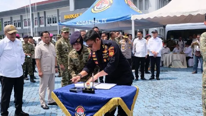 Aparat Gabungan Musnahkan 1,3 Ton Ketamin di Batam
