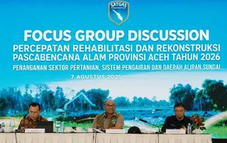 Upaya Pemulihan Sektor Pertanian dan Irigasi Pascabencana di Aceh