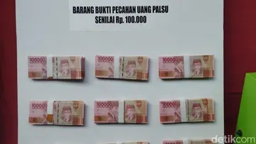 Sindikat Upal Sudah 2 Kali Cetak Uang Palsu, 4 Ribu Lembar Cacat Produksi