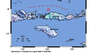 Gempa Magnitudo 5,2 Guncang Wilayah Labuan Bajo NTT, Tidak Berpotensi Tsunami