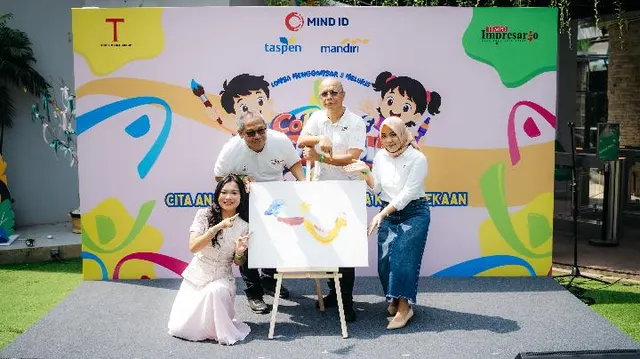Festival Seni Colour of Indonesia Dorong Kreativitas Anak Menyambut HUT Ke-81 RI