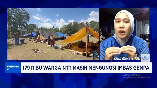179 Ribu Korban Gempa NTT Mengungsi, Butuh Tenda dan Akses Jalan