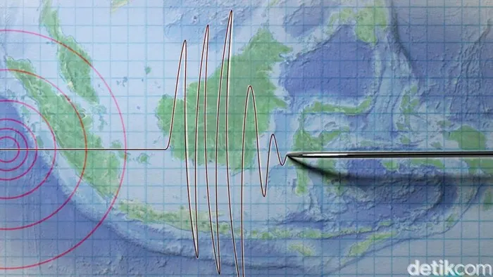 Titik Sumber Gempa M 4,3 di Cianjur yang Terasa hingga Jakarta