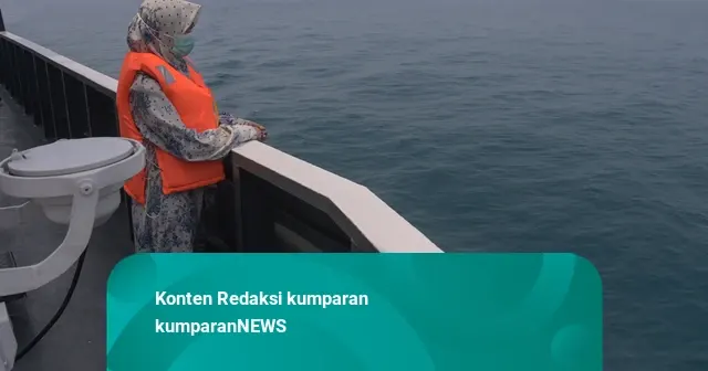 Istri Jurnalis Ikut Mencari Suami yang Hilang Kontak di Selat Sunda