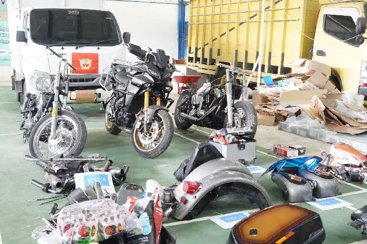 Bea dan Cukai Gagalkan Penyelundupan Moge dan Suku Cadang Senilai Rp 1,8 Miliar di Aceh