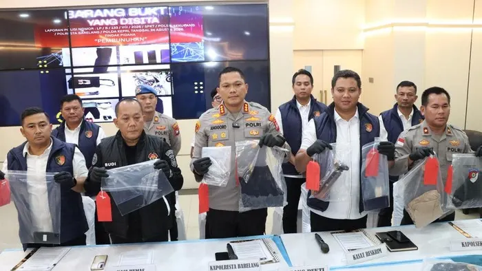 Dipicu Cemburu, Pria di Batam Ditangkap Usai Bunuh Istri Siri di Hutan Mentarau