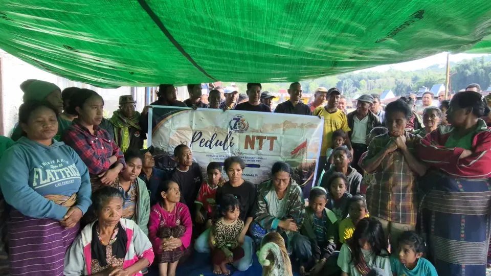 PPNK 73 Lemhannas Salurkan Bantuan Paket Sembako Untuk Warga Terdampak Gempa NTT