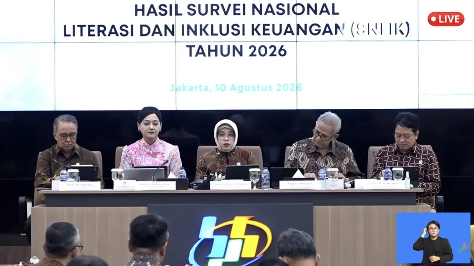 Hasil Survei Nasional Literasi dan Inklusi Keuangan 2026 Alami Peningkatan