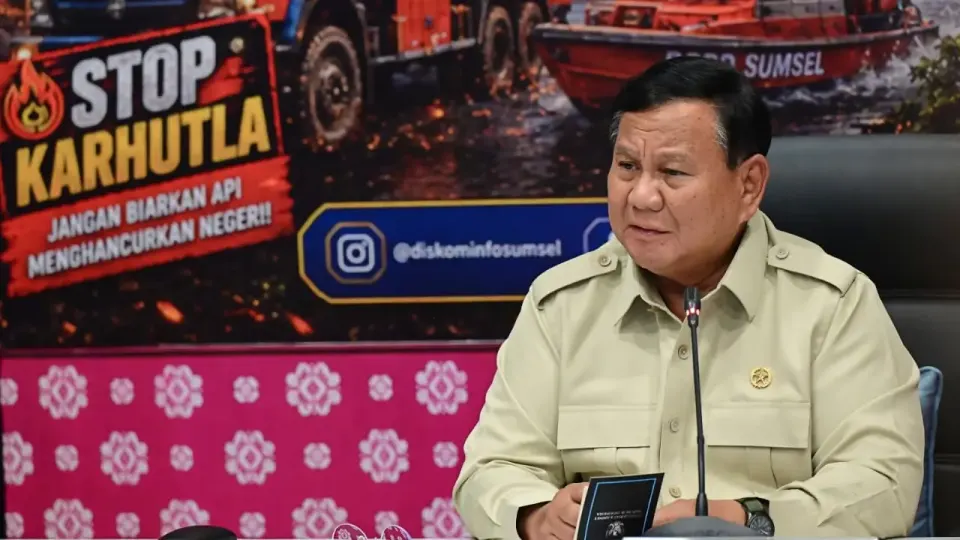 Prabowo Panggil Kapolri-Panglima TNI, Soroti Penanganan Kebakaran Hutan