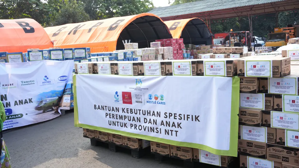 2.158 Ton Bantuan untuk Gempa NTT Masuk Posduklognas, BNPB Mulai Data Rumah Rusak