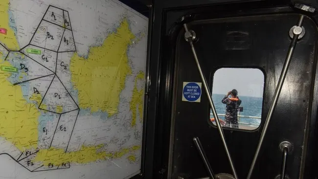 Hasil Pengecekan Tim SAR soal Viral Video Objek Mirip Kapal Terbalik di Dekat Gunung Anak Krakatau