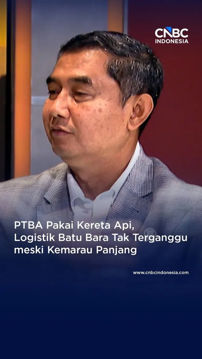 Video, Pakai Kereta Api, Logistik PTBA Tak Terganggu Kemarau Panjang