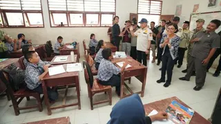 Kasatgas PRR Apresiasi Pemulihan Fasilitas SMP Negeri 1 Tukka Lewat Mekanisme Swakelola