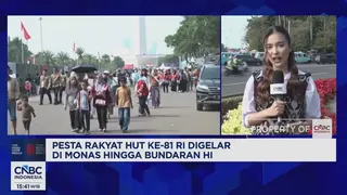 Pesta Rakyat HUT ke-81 RI Digelar di Kawasan Monas Hingga Bundaran HI
