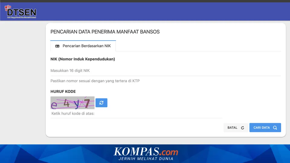 Situs Cek Bansos Kemensos untuk Memeriksa Status Penerima BPNT