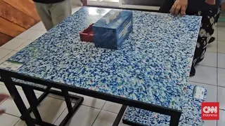 Pertamina Patra Niaga Gandeng Rutan Bantul Olah Sampah Plastik Jadi Perabot