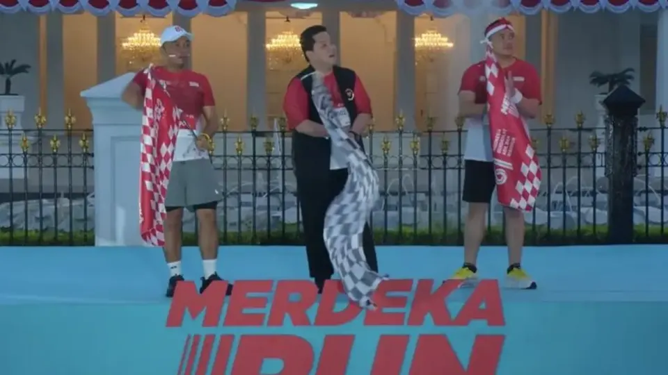 Kemeriahan Merdeka Run 2026, Diramaikan Atraksi Pesawat Tempur F-16