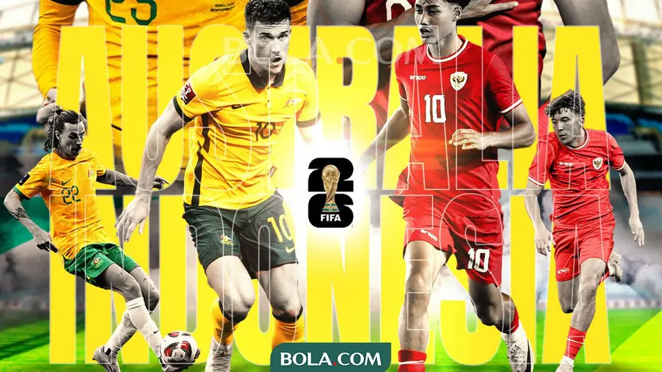 Jadwal Siaran Langsung Kualifikasi Piala Dunia 2026 Timnas Indonesia vs Australia dan Persaingan Grup Zona Asia