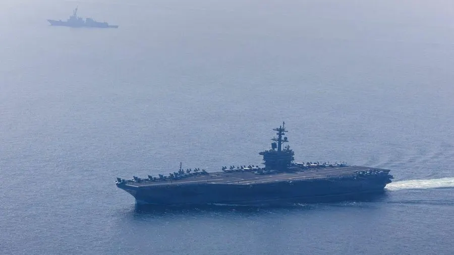Kapal Induk Bawa 5.000 Tentara AS Merapat ke Tetangga RI, Ada Apa?