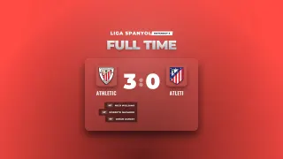 Hasil Liga Spanyol, Athletic Tumbangkan Atleti 3-0 di San Mames